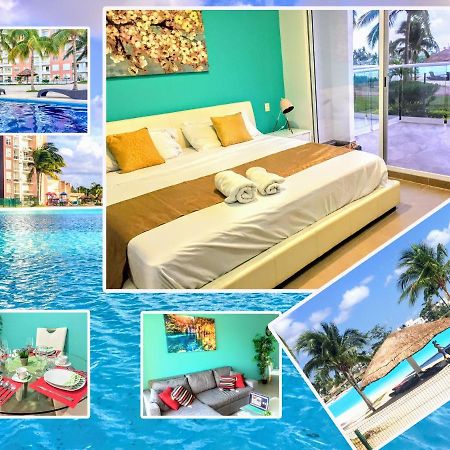Escape Al Caribe Con Una Vista Impresionante En Pilarita'S Dream Lagoons Cancún Eksteriør billede