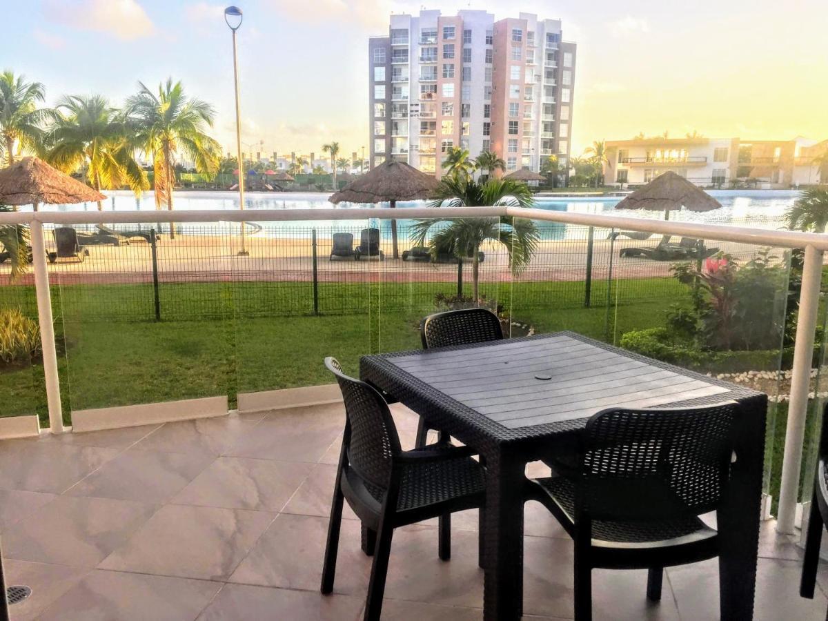Escape Al Caribe Con Una Vista Impresionante En Pilarita'S Dream Lagoons Cancún Eksteriør billede