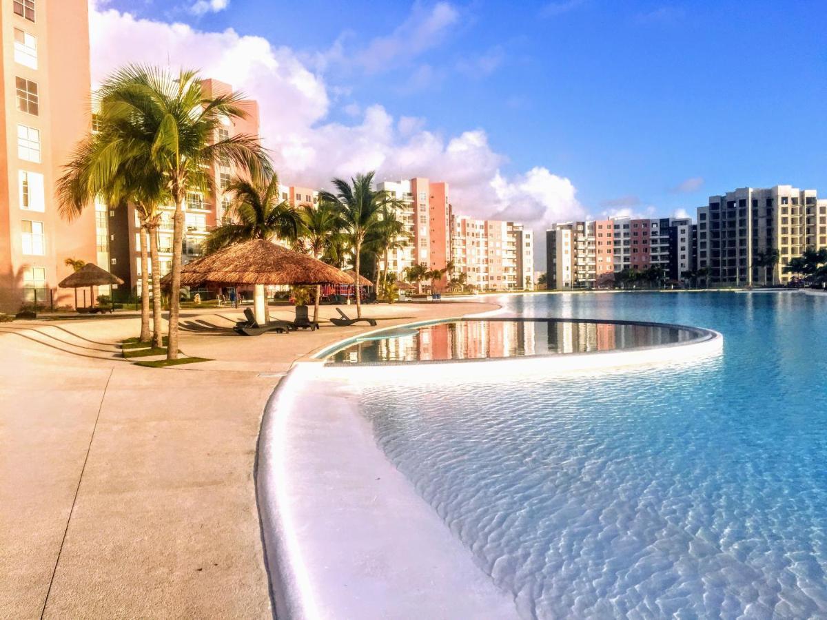 Escape Al Caribe Con Una Vista Impresionante En Pilarita'S Dream Lagoons Cancún Eksteriør billede