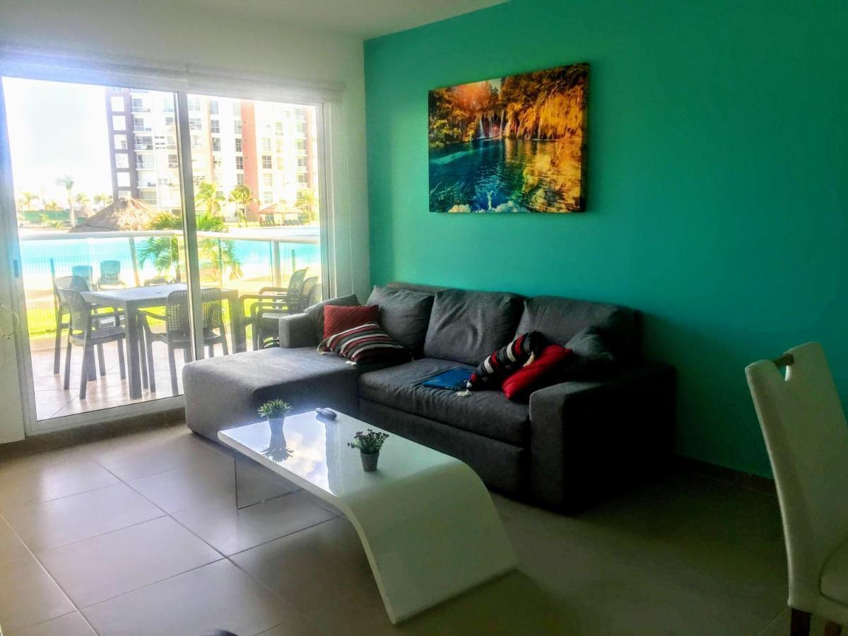 Escape Al Caribe Con Una Vista Impresionante En Pilarita'S Dream Lagoons Cancún Eksteriør billede
