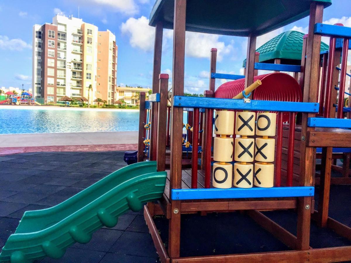 Escape Al Caribe Con Una Vista Impresionante En Pilarita'S Dream Lagoons Cancún Eksteriør billede
