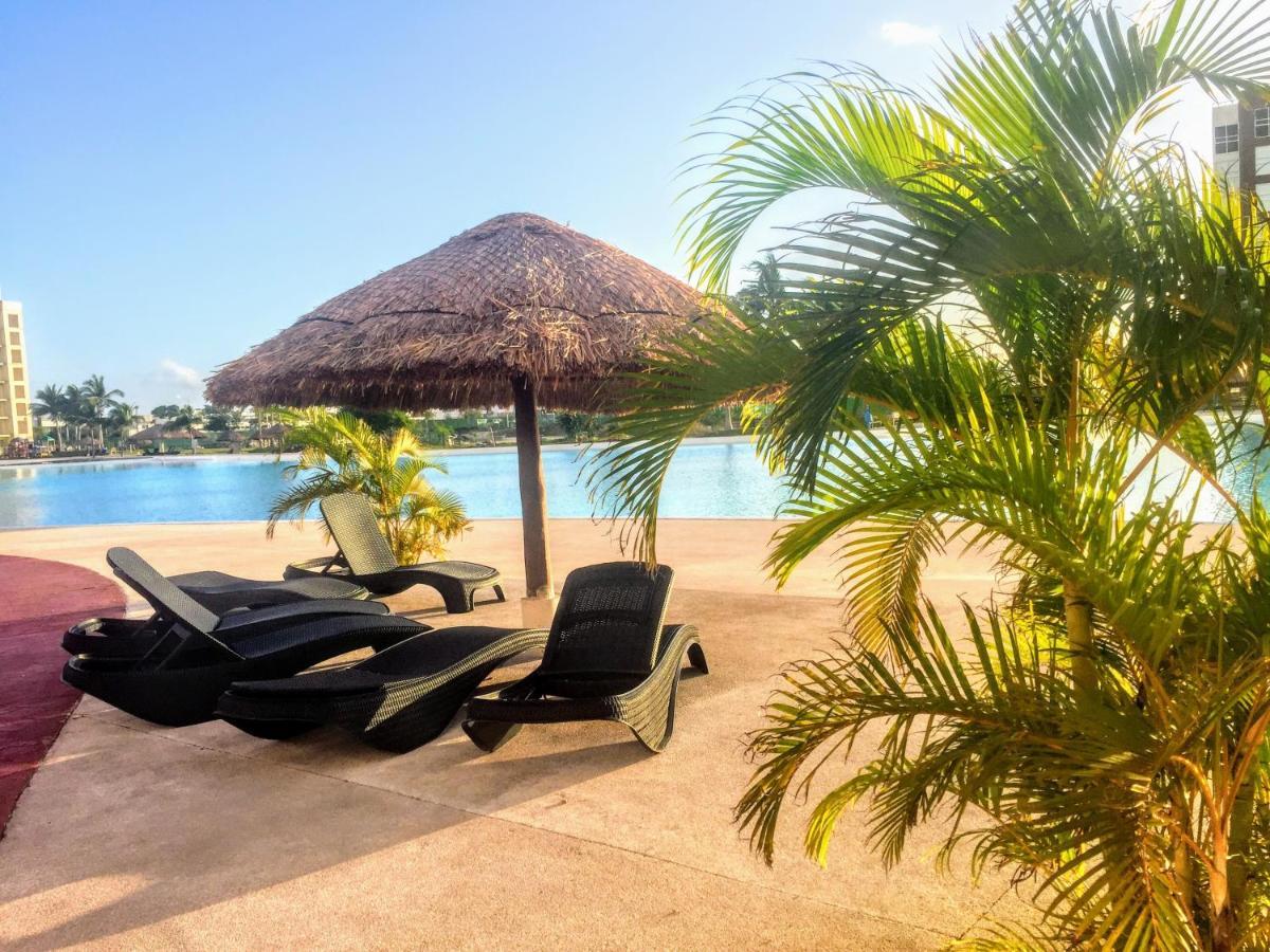 Escape Al Caribe Con Una Vista Impresionante En Pilarita'S Dream Lagoons Cancún Eksteriør billede