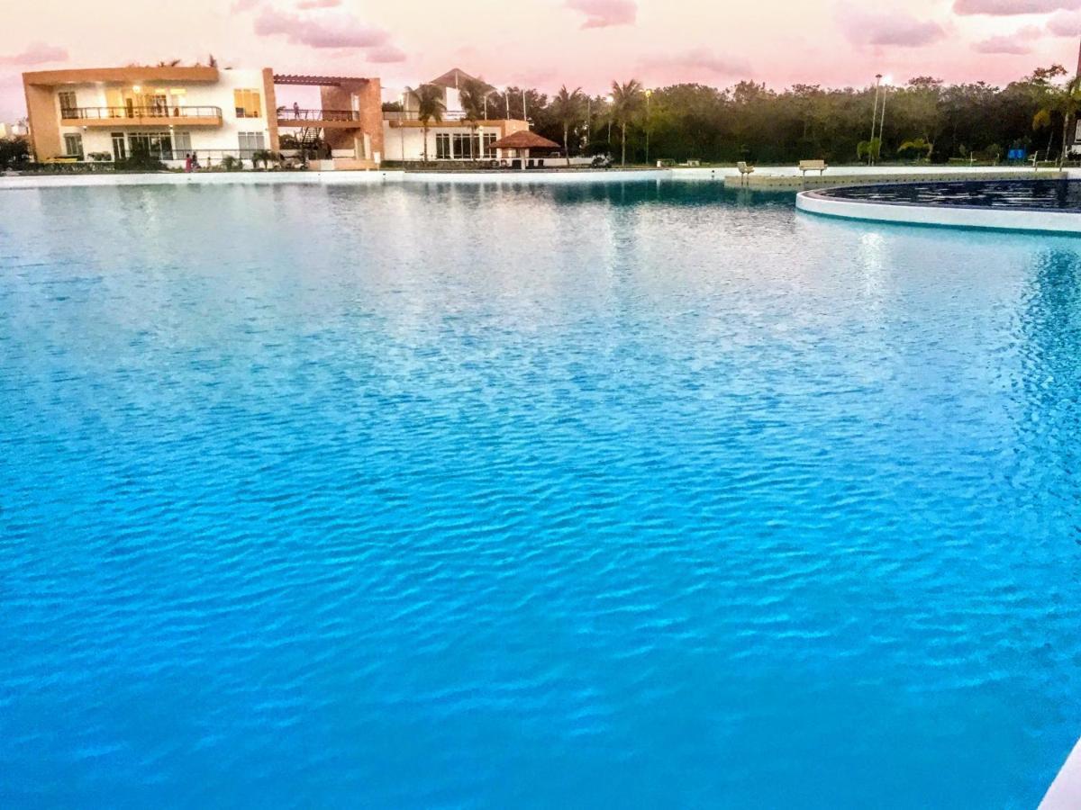 Escape Al Caribe Con Una Vista Impresionante En Pilarita'S Dream Lagoons Cancún Eksteriør billede