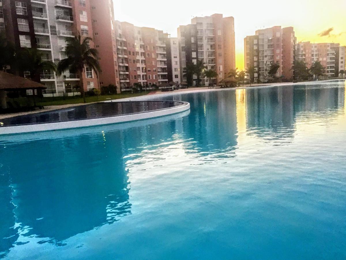 Escape Al Caribe Con Una Vista Impresionante En Pilarita'S Dream Lagoons Cancún Eksteriør billede