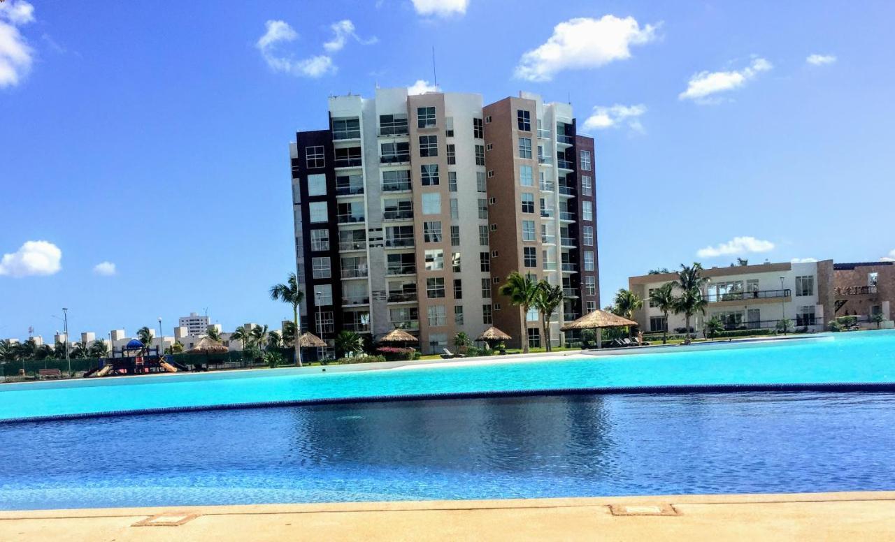 Escape Al Caribe Con Una Vista Impresionante En Pilarita'S Dream Lagoons Cancún Eksteriør billede